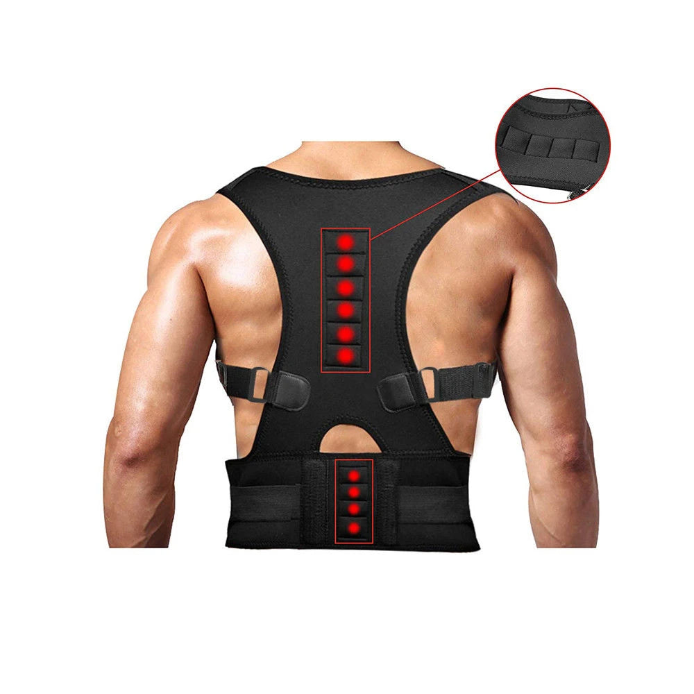 Flexible Back Brace To Fix Your Posture & Back Pain for Men/Women