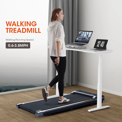 Walking Pad under Desk Treadmill with Remote Control