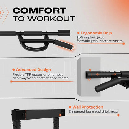 Heavy Duty Pull Up Bar for Doorway