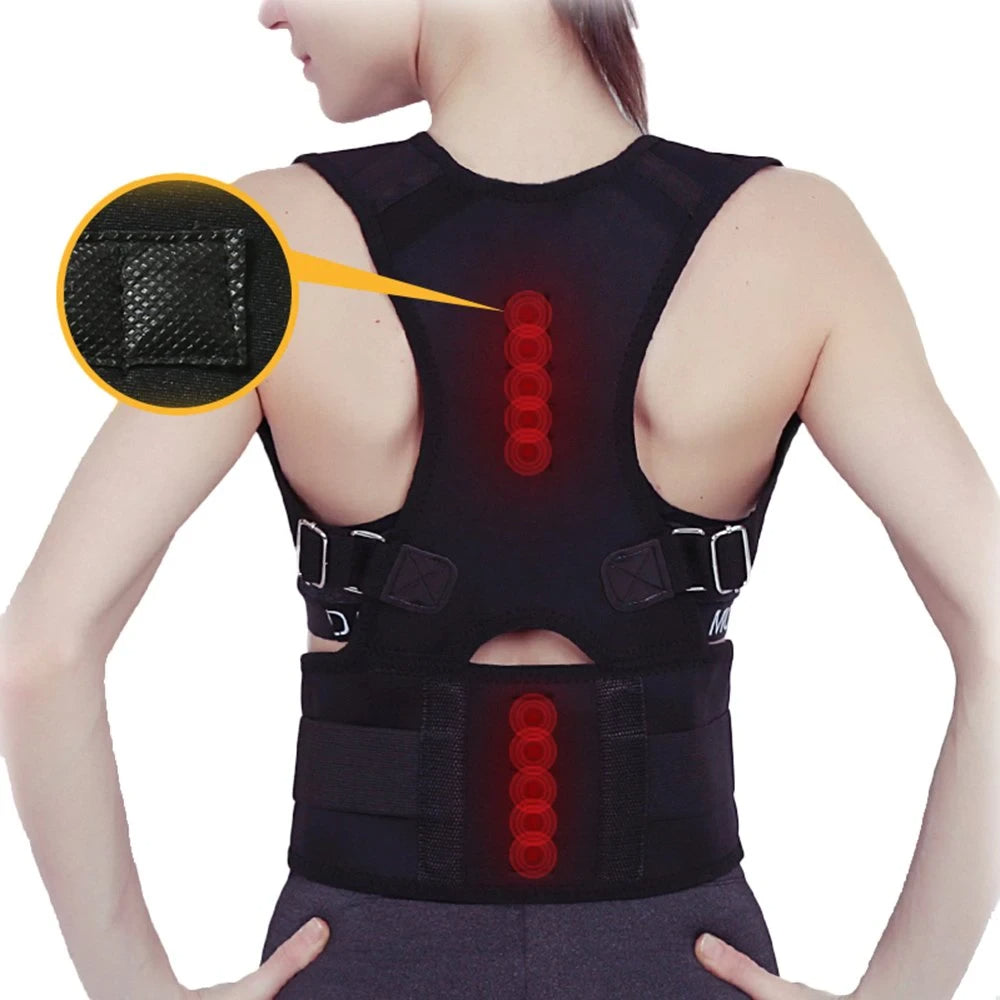 Flexible Back Brace To Fix Your Posture & Back Pain for Men/Women