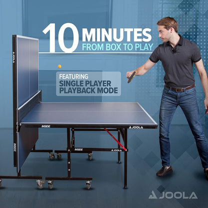 Indoor Table Tennis with Quick Clamp Ping Pong Net and Post Set