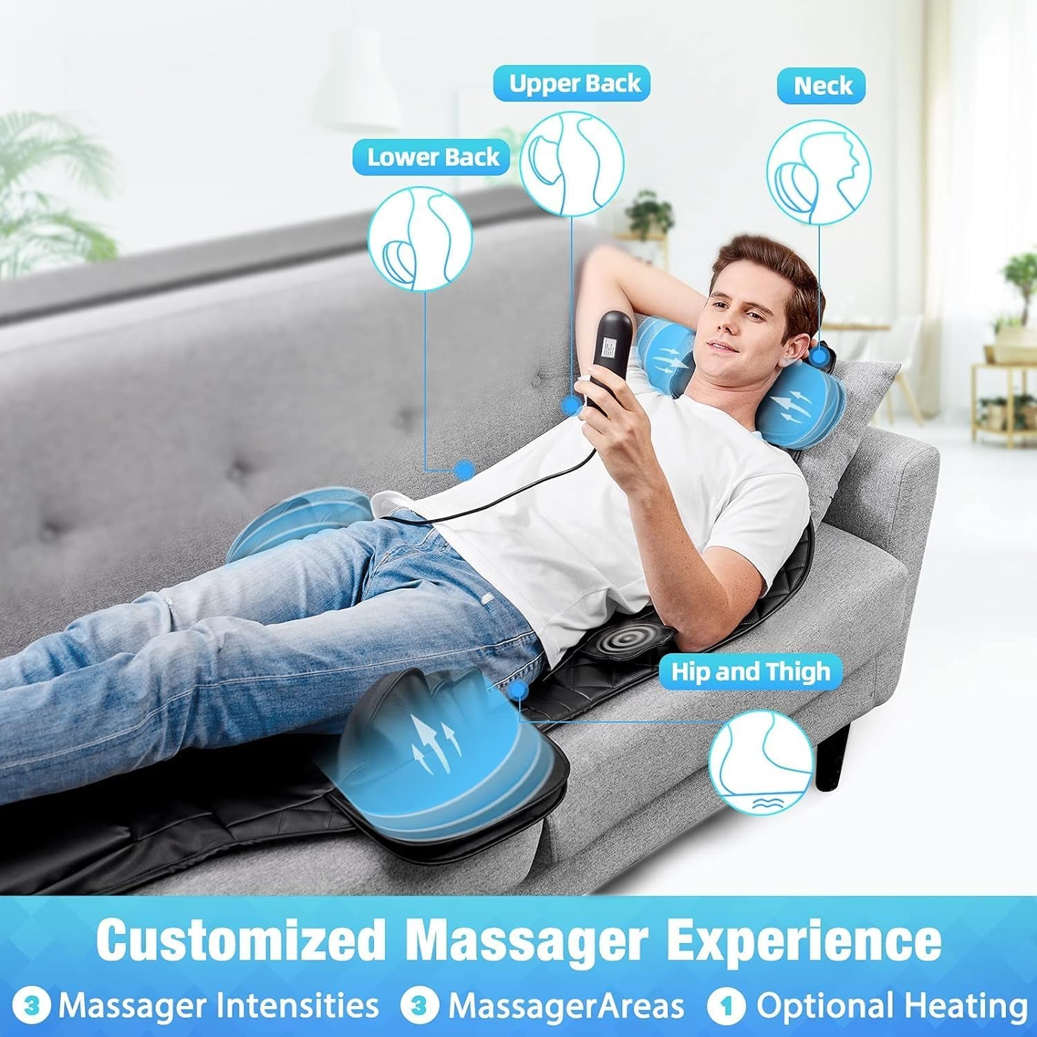 Ultimate Back Massager with Heat & Vibration