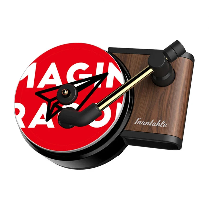 Car Air Freshener Record Player 