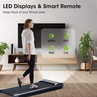 Walking Pad under Desk Treadmill with Remote Control