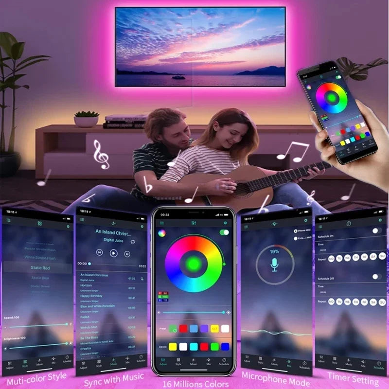 Led Room Lights Smart App Control