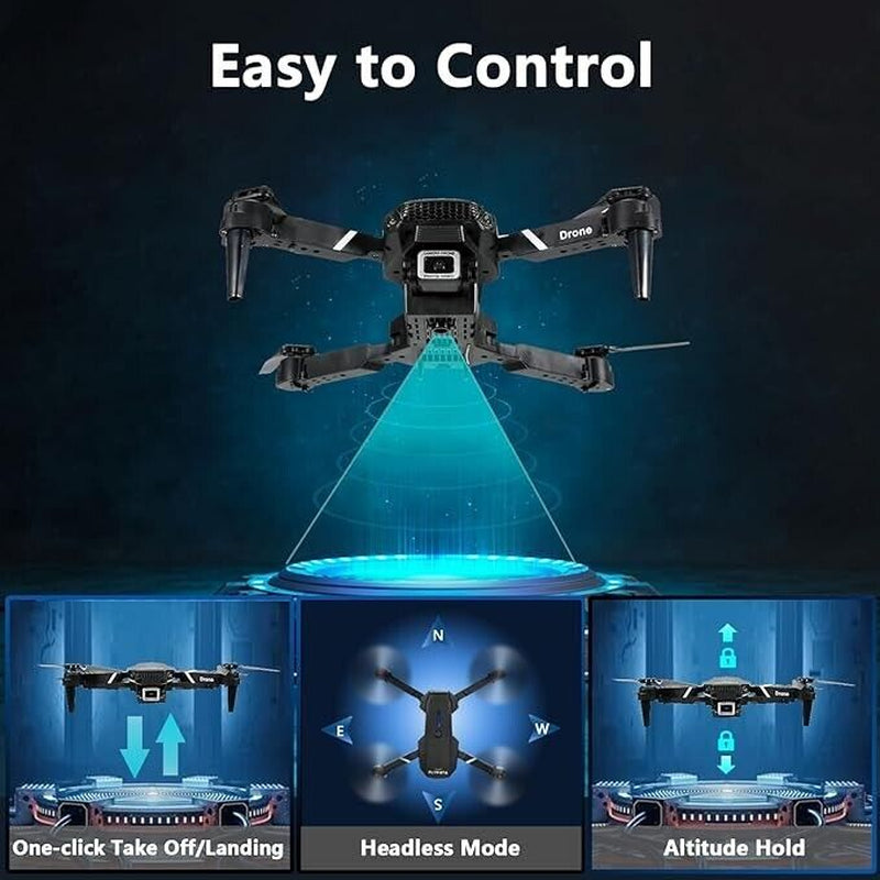 Mini Drone with Camera HD 1080P Foldable Quadcopter